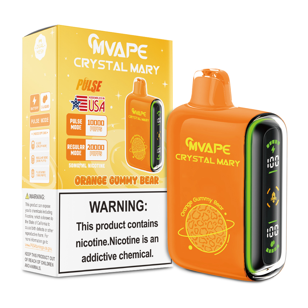 Orange Gummy Bear Crystal Mary Pulse