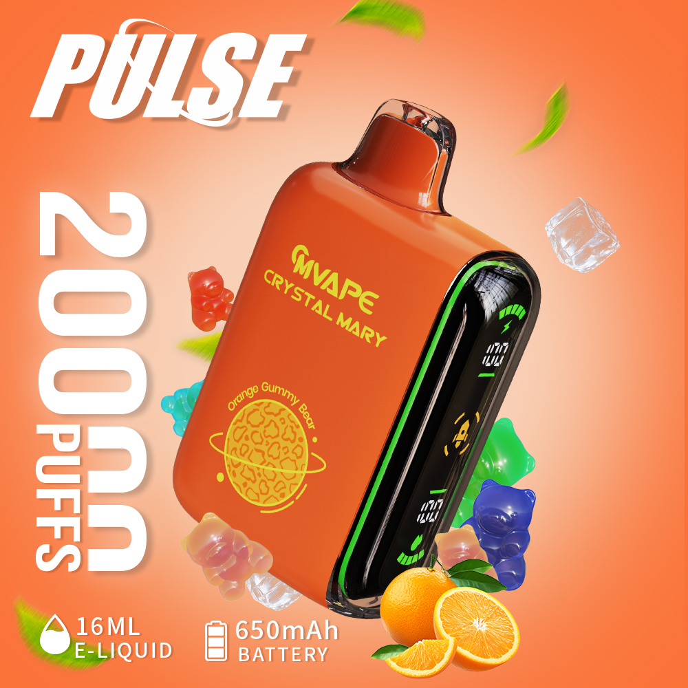 Orange Gummy Bear Crystal Mary Pulse