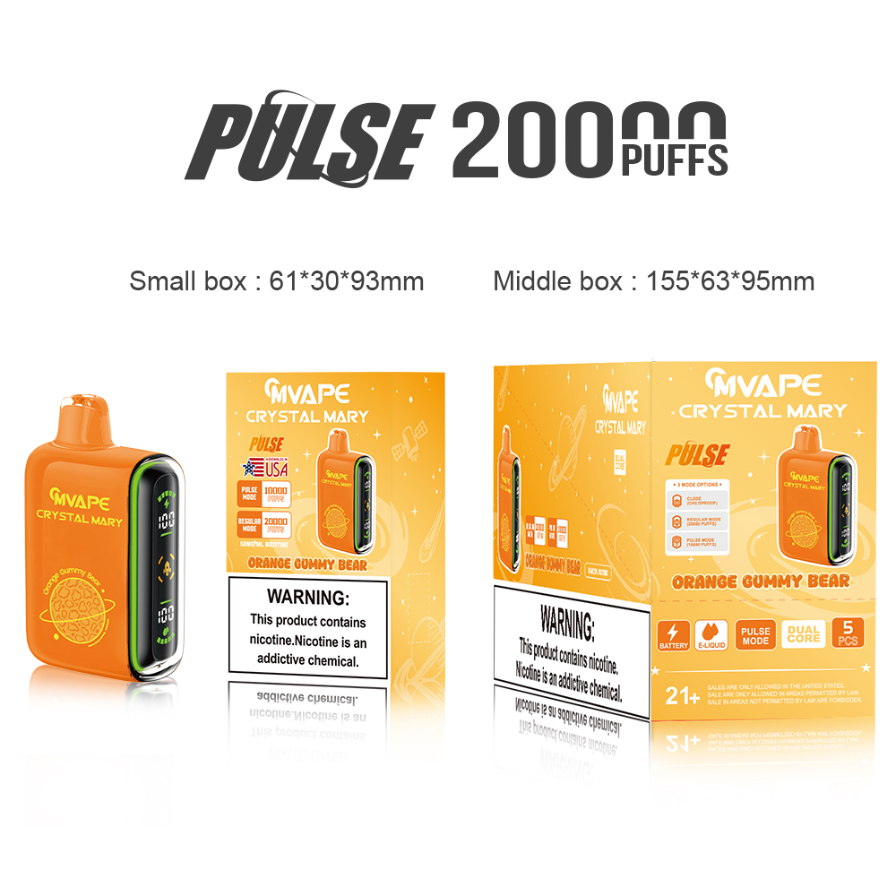 Orange Gummy Bear Crystal Mary Pulse