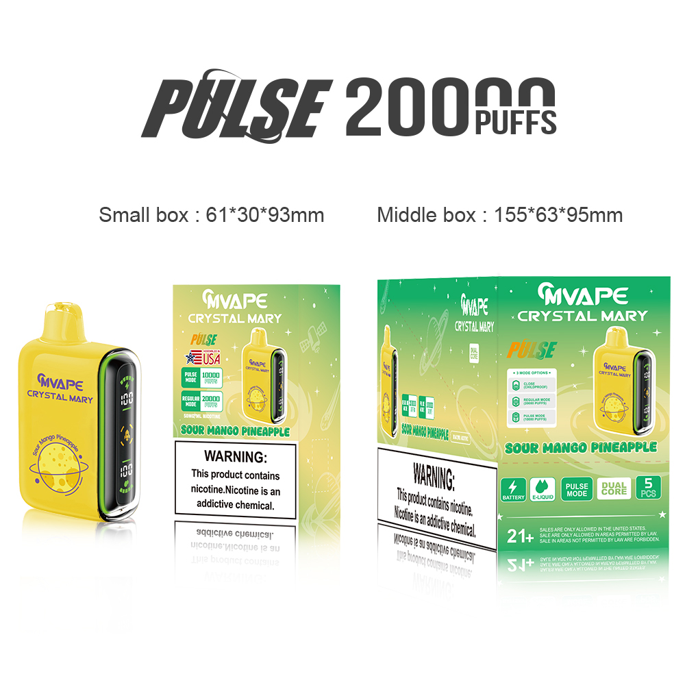 Sour Mango Pineapple Crystal Mary Pulse