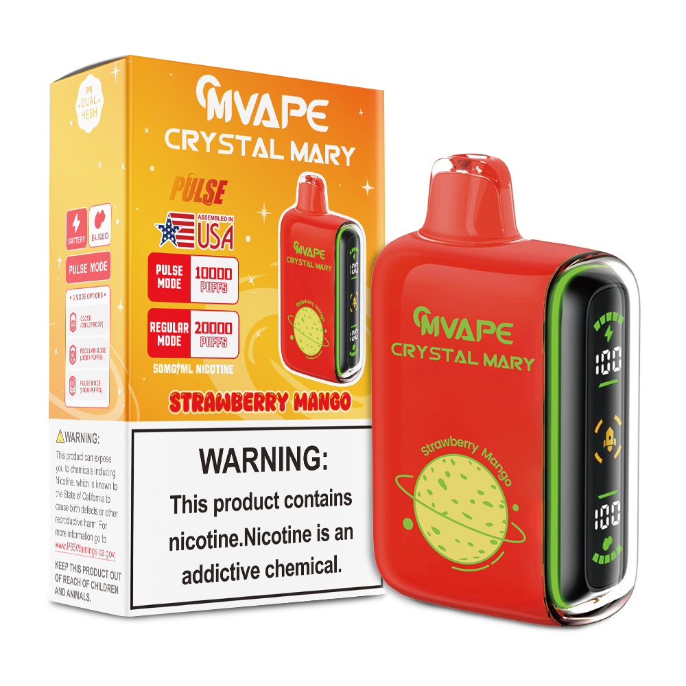 Strawberry Mango Crystal Mary Pulse