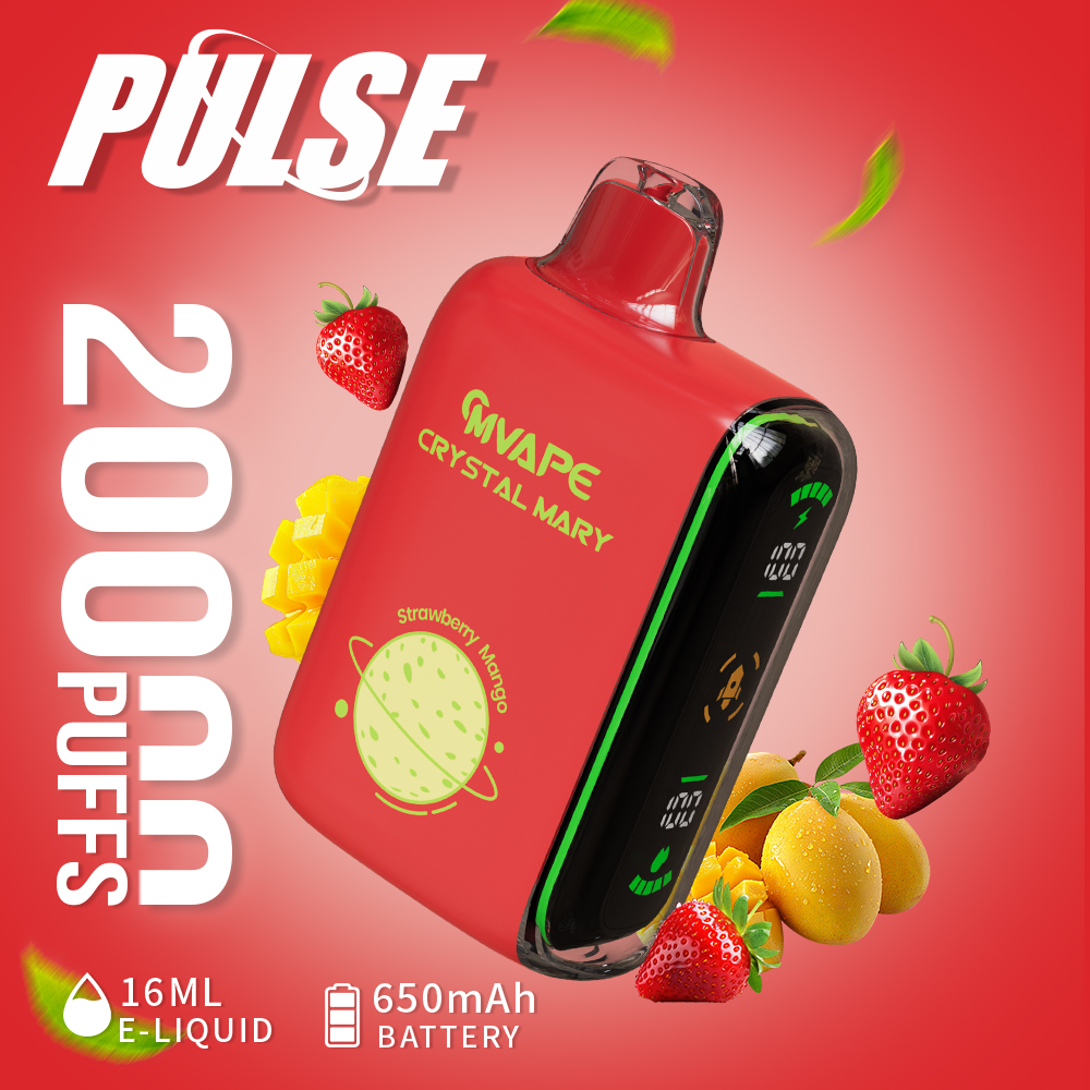 Strawberry Mango Crystal Mary Pulse