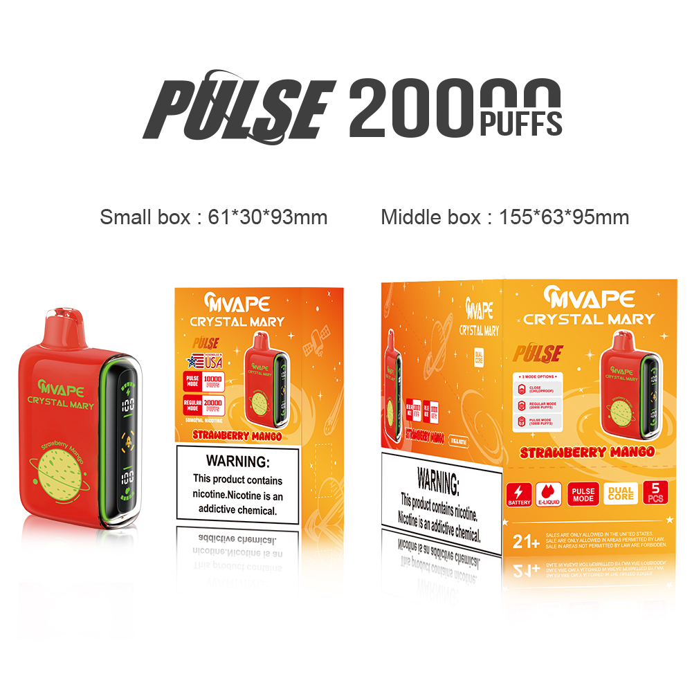 Strawberry Mango Crystal Mary Pulse