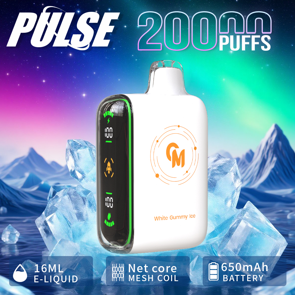 White Gummy Ice Crystal Mary Pulse