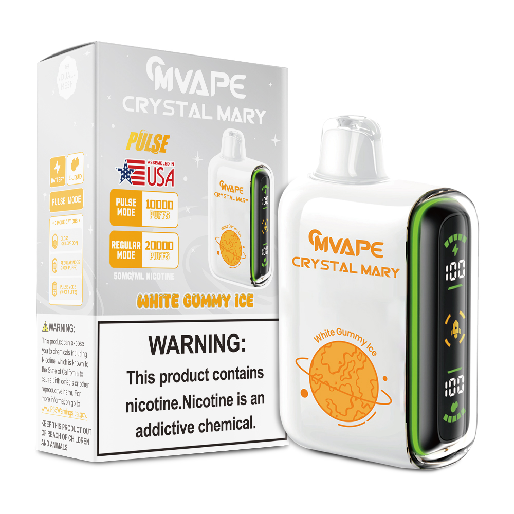White Gummy Ice Crystal Mary Pulse