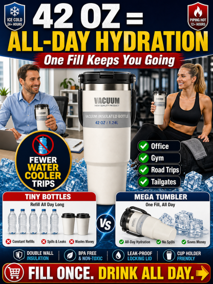 [Super large capacity] Insulated ice cup