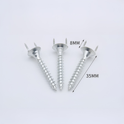 No-mark Horn-shaped Wall Pins for Walls and Baseboards