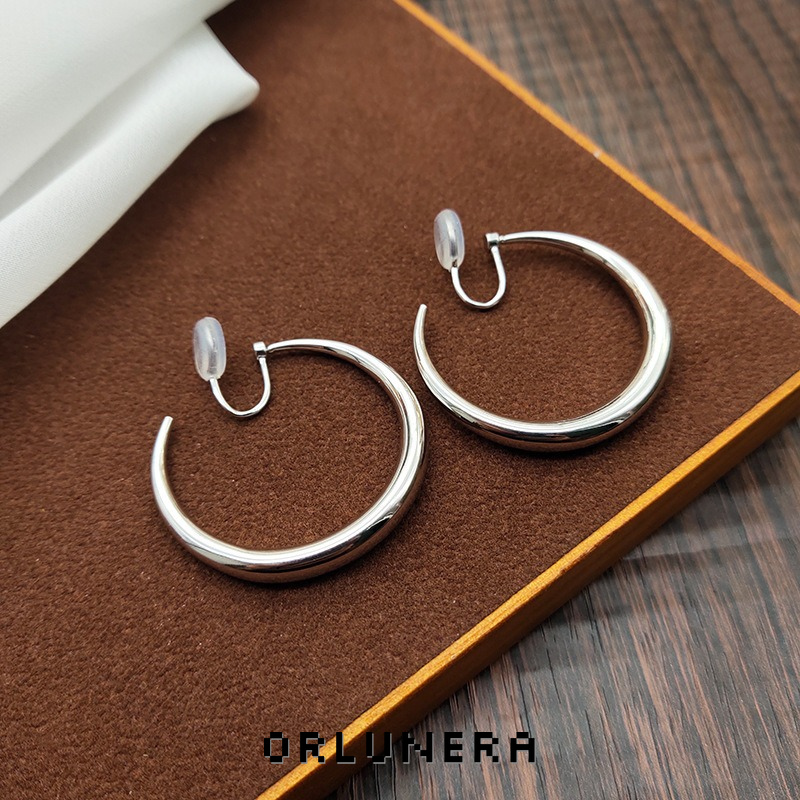 Seren Hoop Clip-On Earrings product image