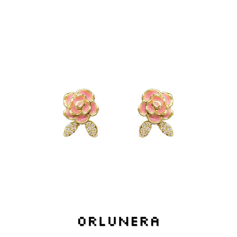 Lumière Floral Clip-On Earrings product image