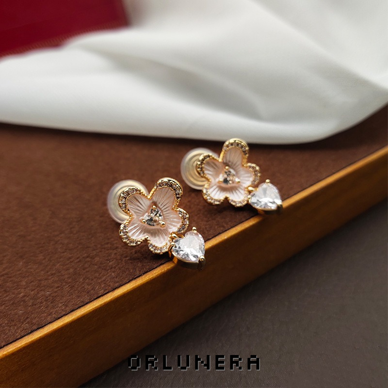 Vesper Floral Clip-On Earrings product image