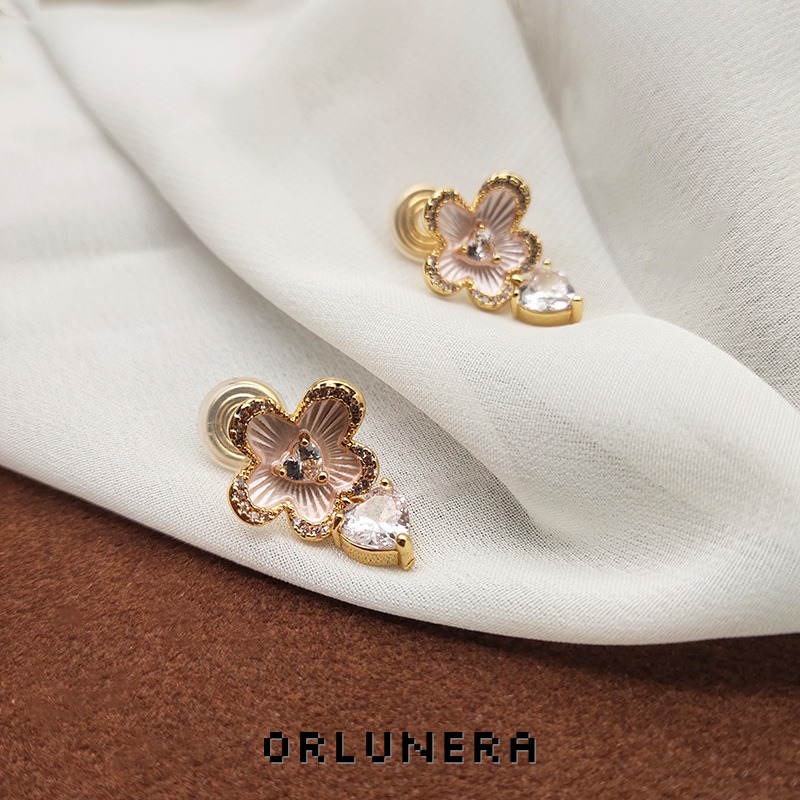 Vesper Floral Clip-On Earrings product image
