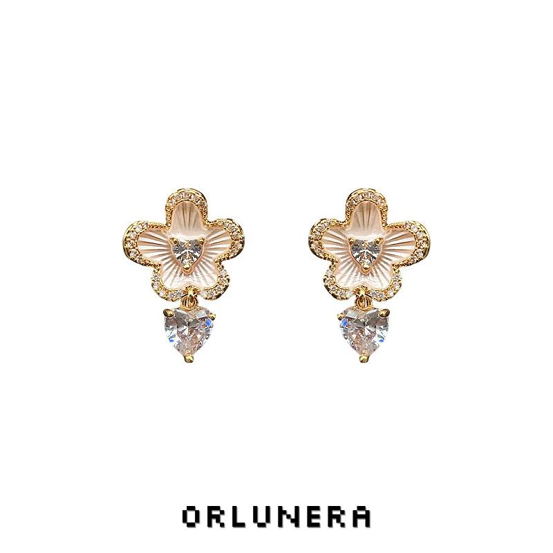 Vesper Floral Clip-On Earrings product image