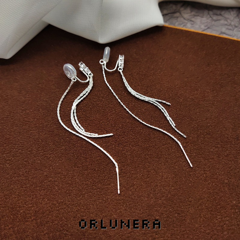 Amara Tassel Clip-On Drop Earrings product image