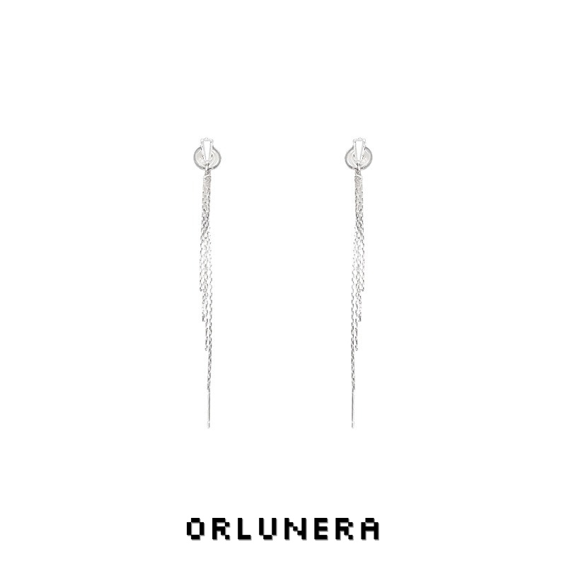 Amara Tassel Clip-On Drop Earrings product image