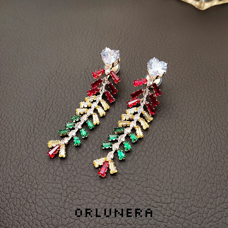 Lumière Wheat Ear Tassel Clip-On Drop Earrings product image