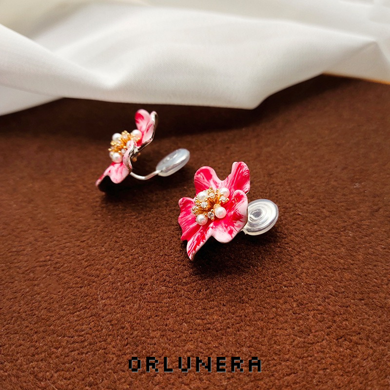 Seren Floral Clip-On Earrings product image