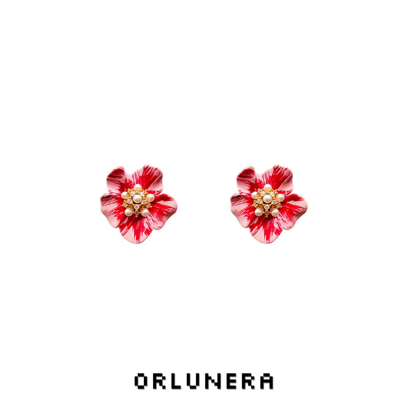 Seren Floral Clip-On Earrings product image