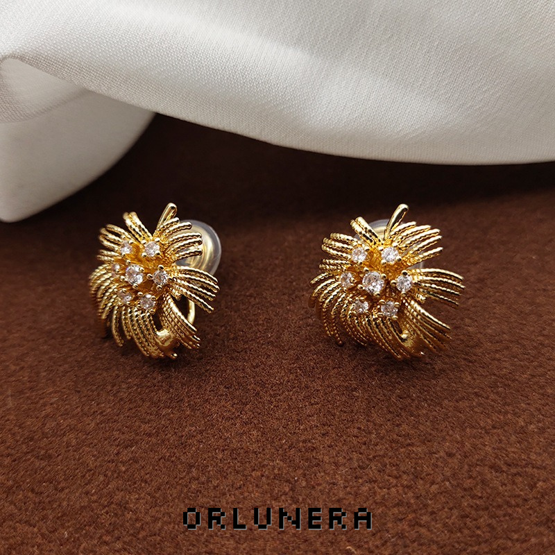 Amara Crystal Starburst Stud Earrings product image