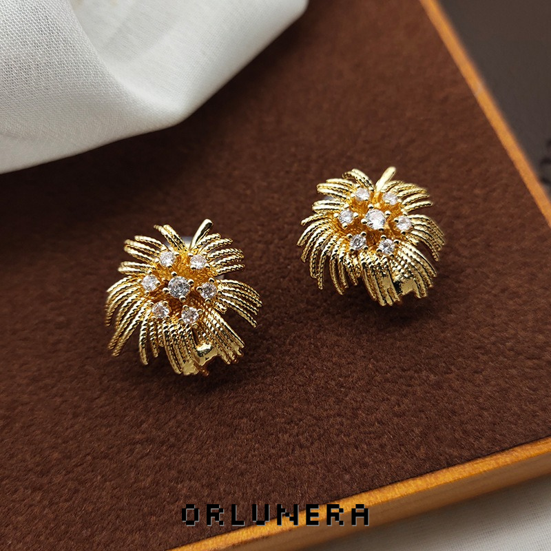 Amara Crystal Starburst Stud Earrings product image