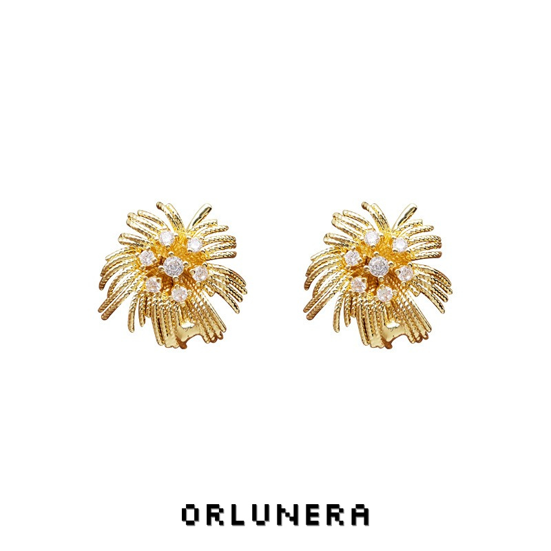 Amara Crystal Starburst Stud Earrings product image