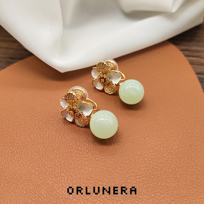 Celeste Floral Clip-On Earrings product image