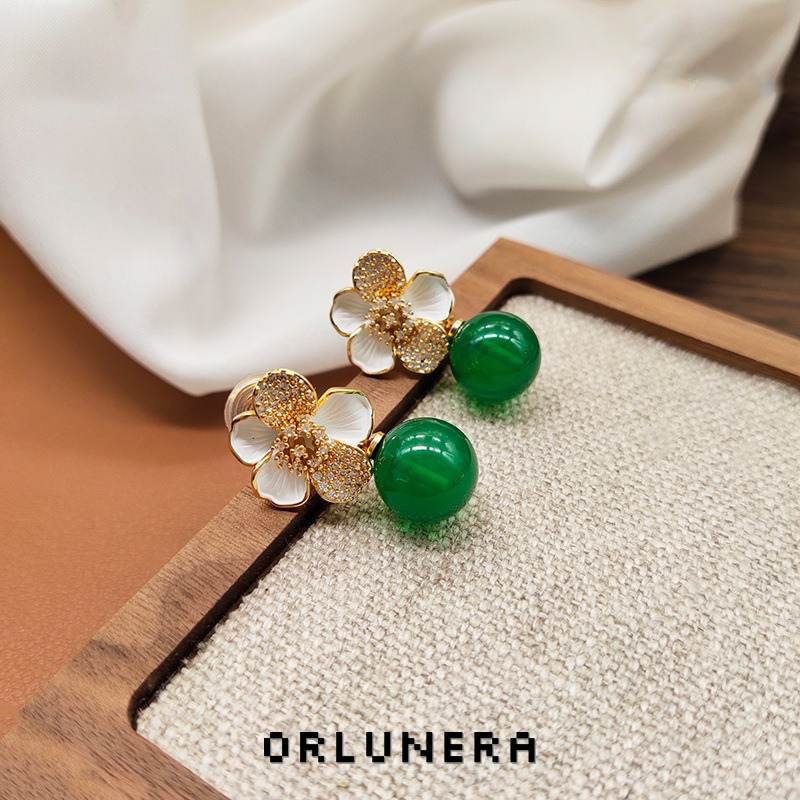 Celeste Floral Clip-On Earrings product image