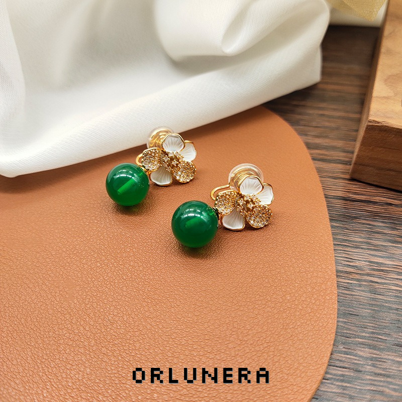 Celeste Floral Clip-On Earrings product image