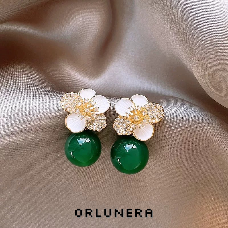 Celeste Floral Clip-On Earrings product image