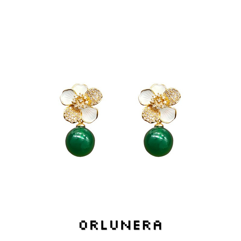 Celeste Floral Clip-On Earrings product image