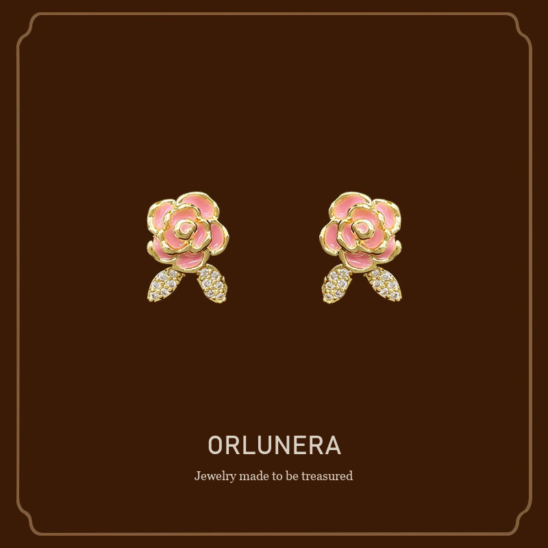 Lumière Floral Clip-On Earrings Orlunera cover