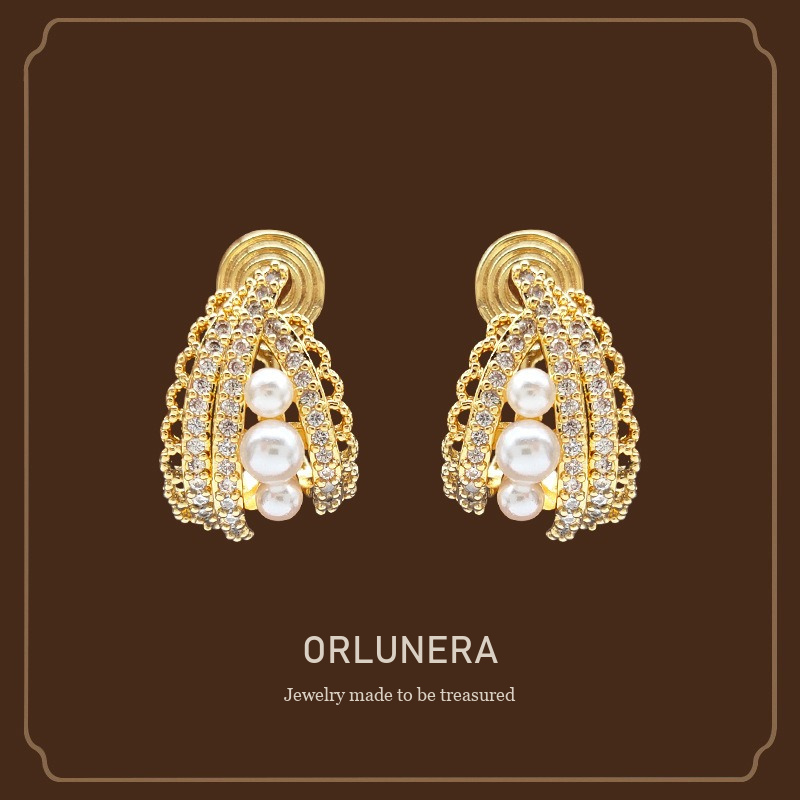 Noelle Pearl Clip-On Earrings — Edition 70 Orlunera cover