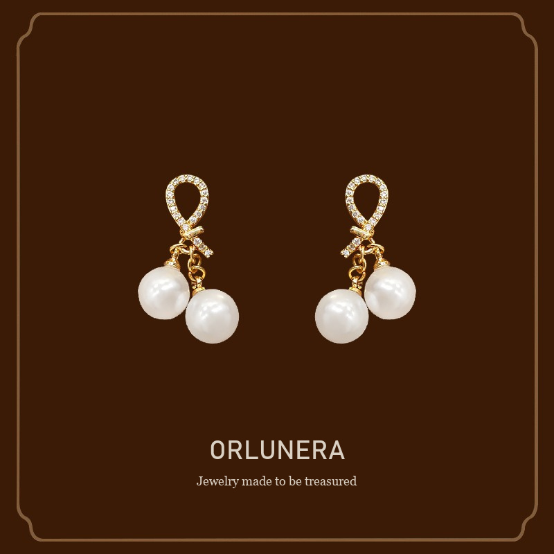 Vesper Pearl Clip-On Earrings Orlunera cover