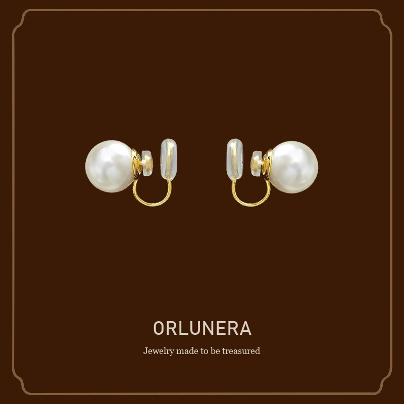 Aurelia Pearl Clip-On Earrings — Edition 28 Orlunera cover