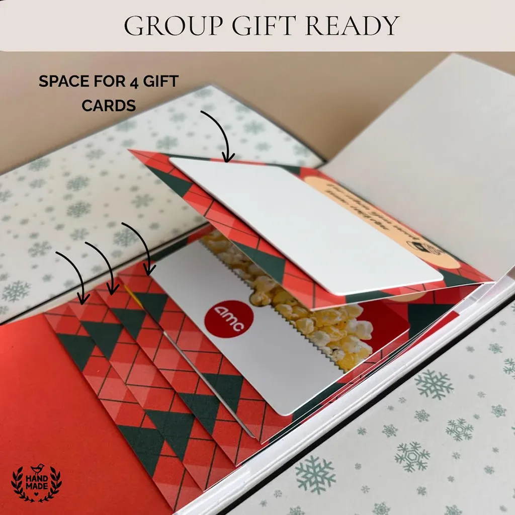 ⏰ LAST DAY 50% OFF - 2026 New 🎅💳 Waterfall Christmas Gift Card Booklet ✨