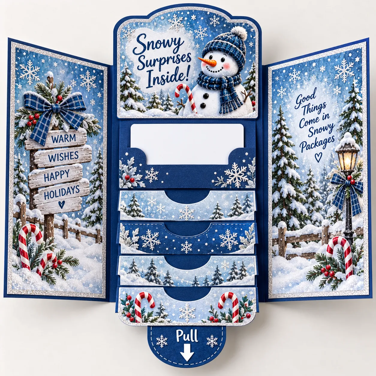 ⏰ LAST DAY 50% OFF - 2026 New 🎅💳 Waterfall Christmas Gift Card Booklet ✨