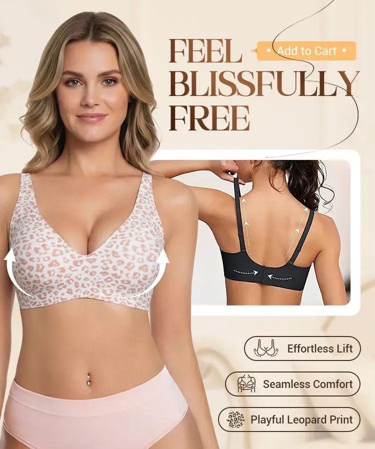 Wireless bra fit and support