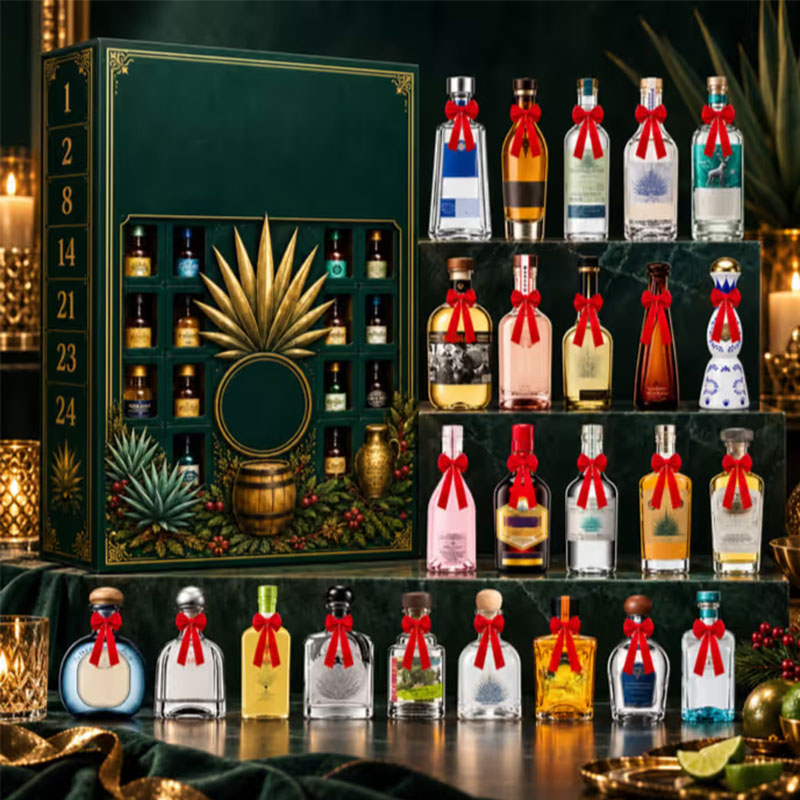 🎄 Christmas Early Bird - 50% Off | 24-Day Mini Bottle Advent Calendar – Vintage Collectibles 🎁