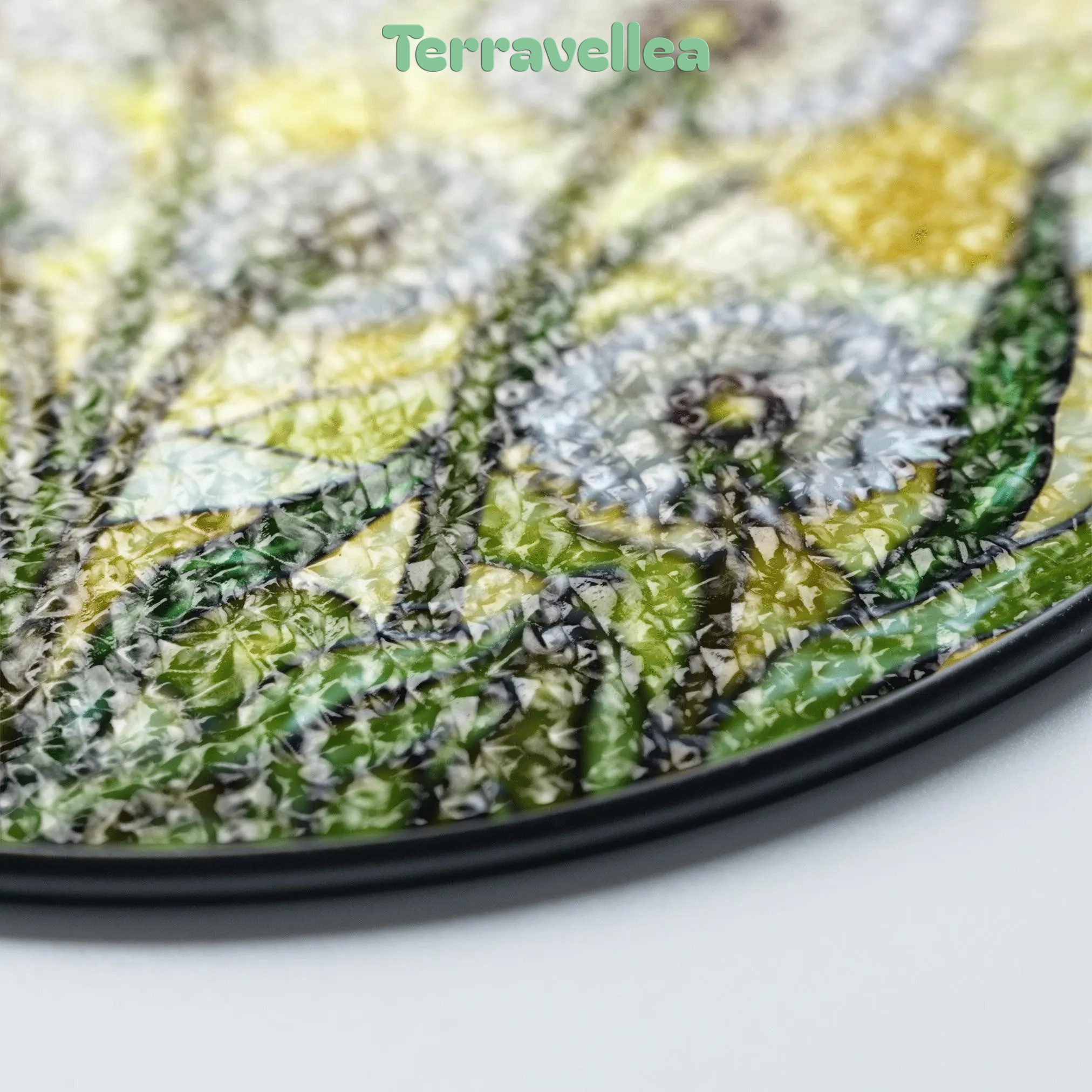 Dandelion Stained Glass Suncatcher Window Decor Gift for Nature Lovers - image 8