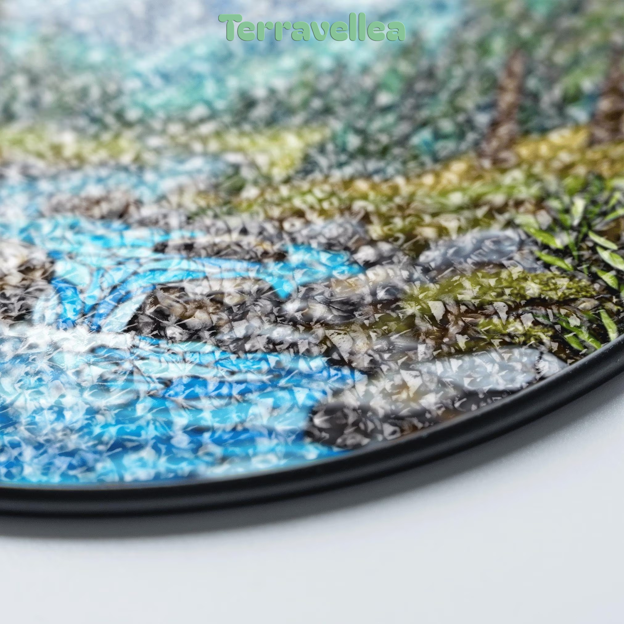 Suncatcher Mountain Forest Stream Landscape Gift for Mom Mothers Day Gift Christmas Gift - image 8