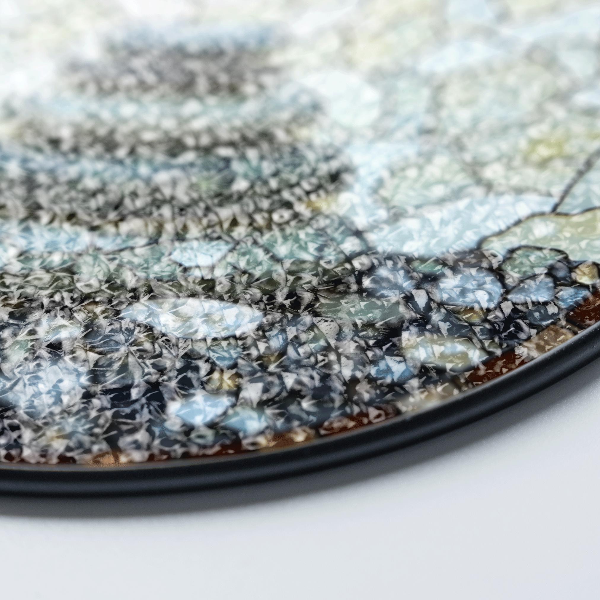 Zen Rock Stack Art Round Suncatcher Window Hanging Gift for Him Her - image 8