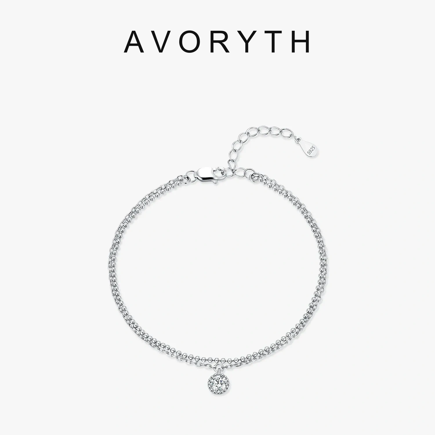 AVORYTH Caelia Layered Moissanite Bracelet AVORYTH cover image