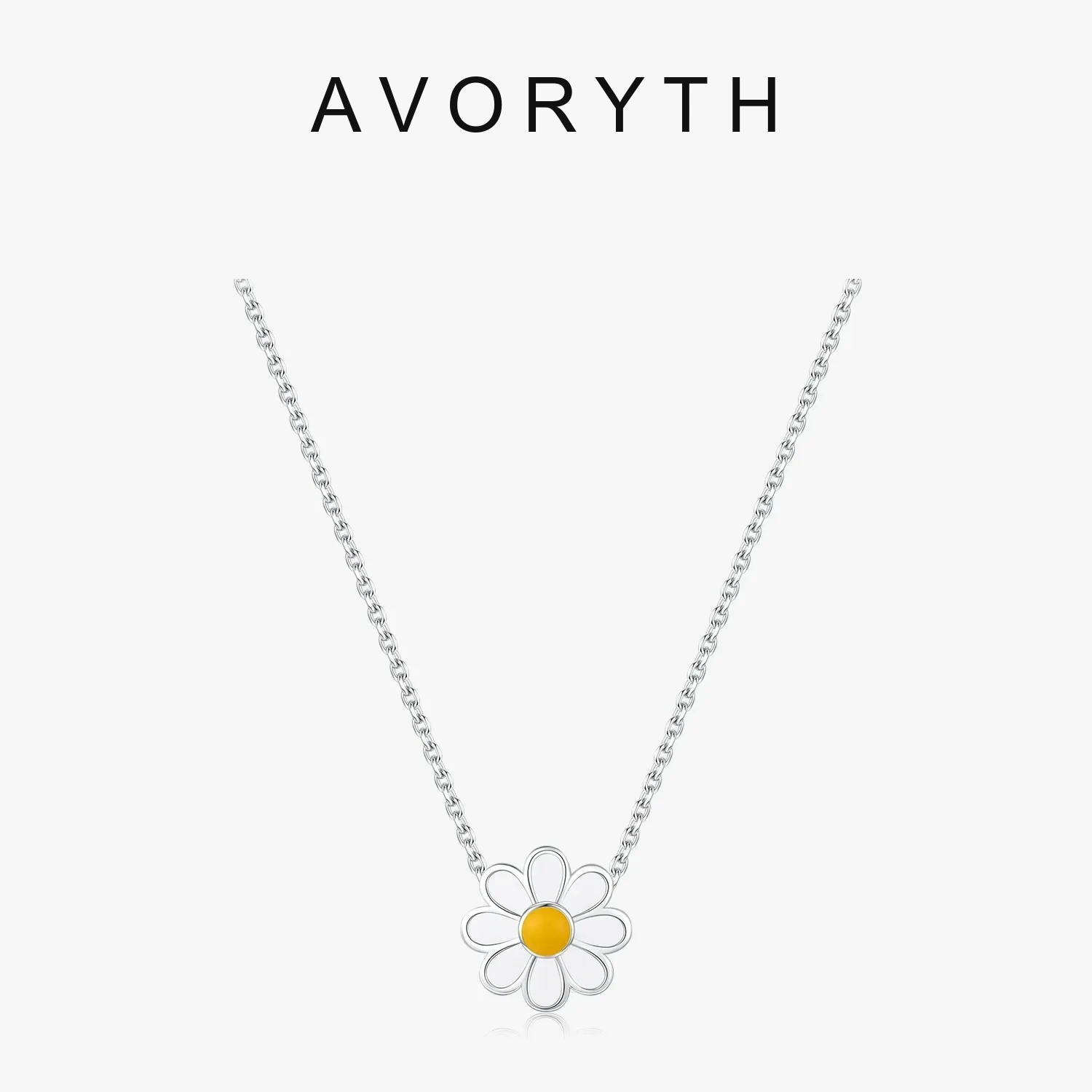 AVORYTH Lucienne Daisy Sterling Silver Necklace AVORYTH cover image