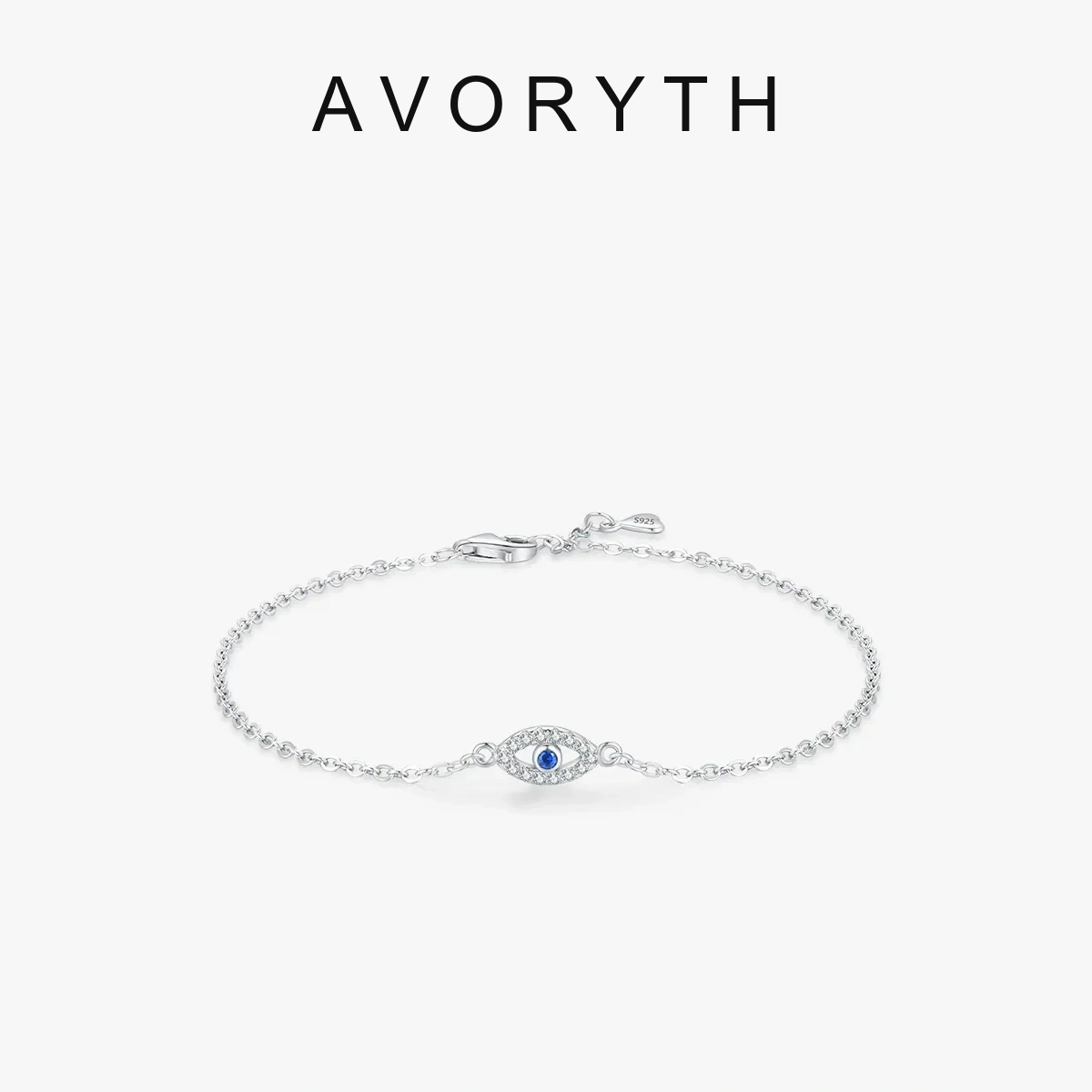 AVORYTH Caelia Blue Evil Eye Sterling Silver Bracelet AVORYTH cover image