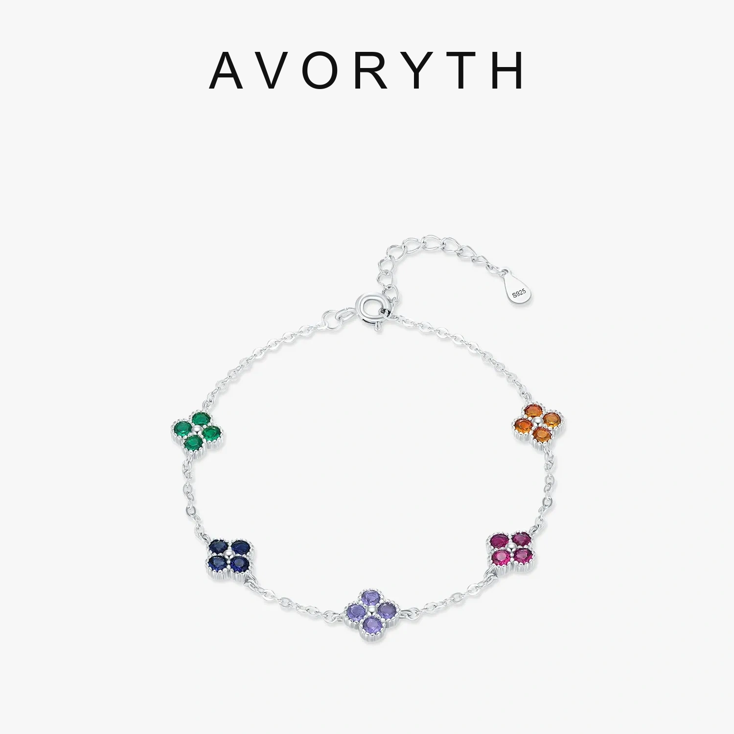 AVORYTH Amaris Clover Moissanite Bracelet AVORYTH cover image