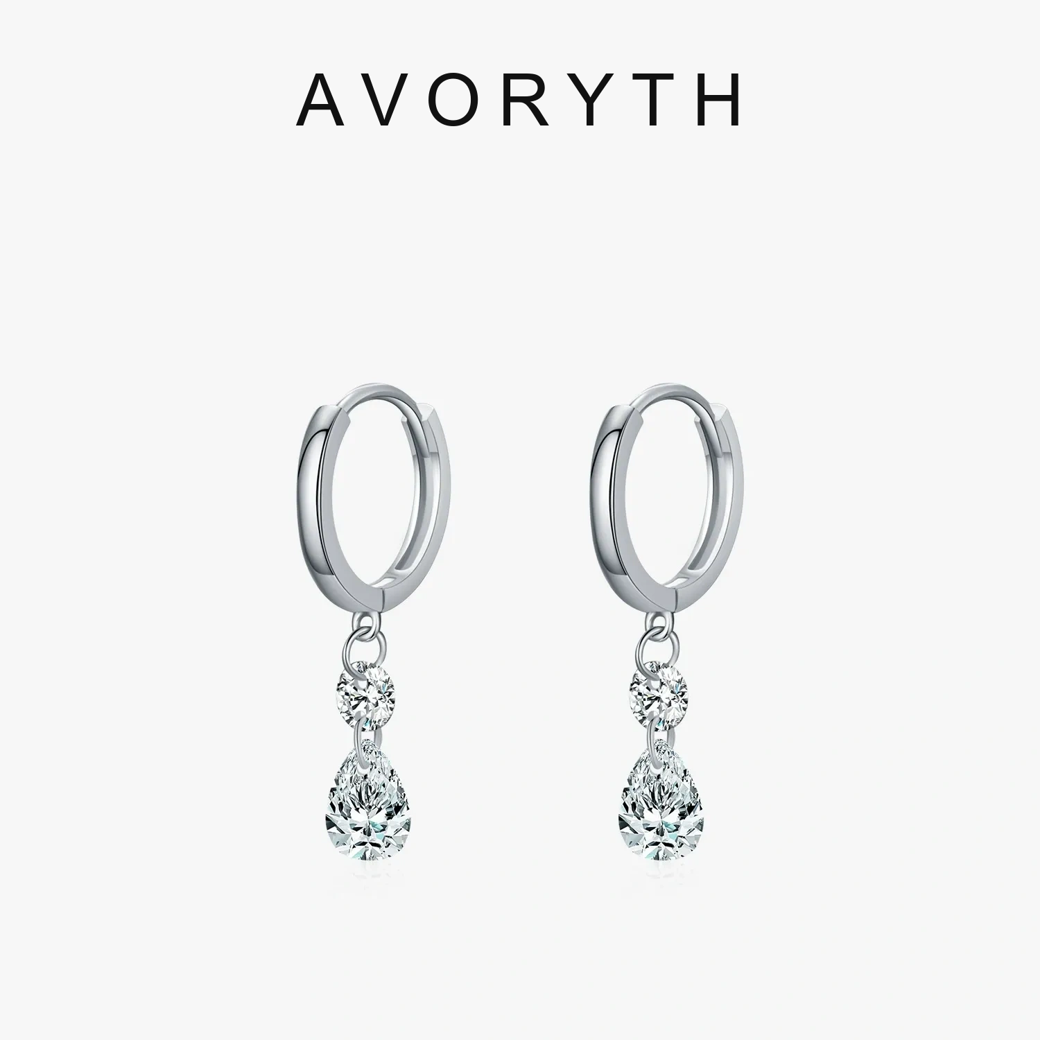 AVORYTH Valeria Teardrop Moissanite Earrings AVORYTH cover image