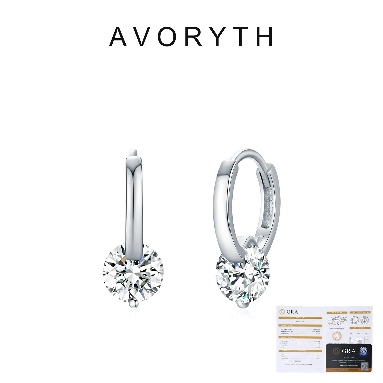 AVORYTH Vesper Moissanite Earrings product image 5