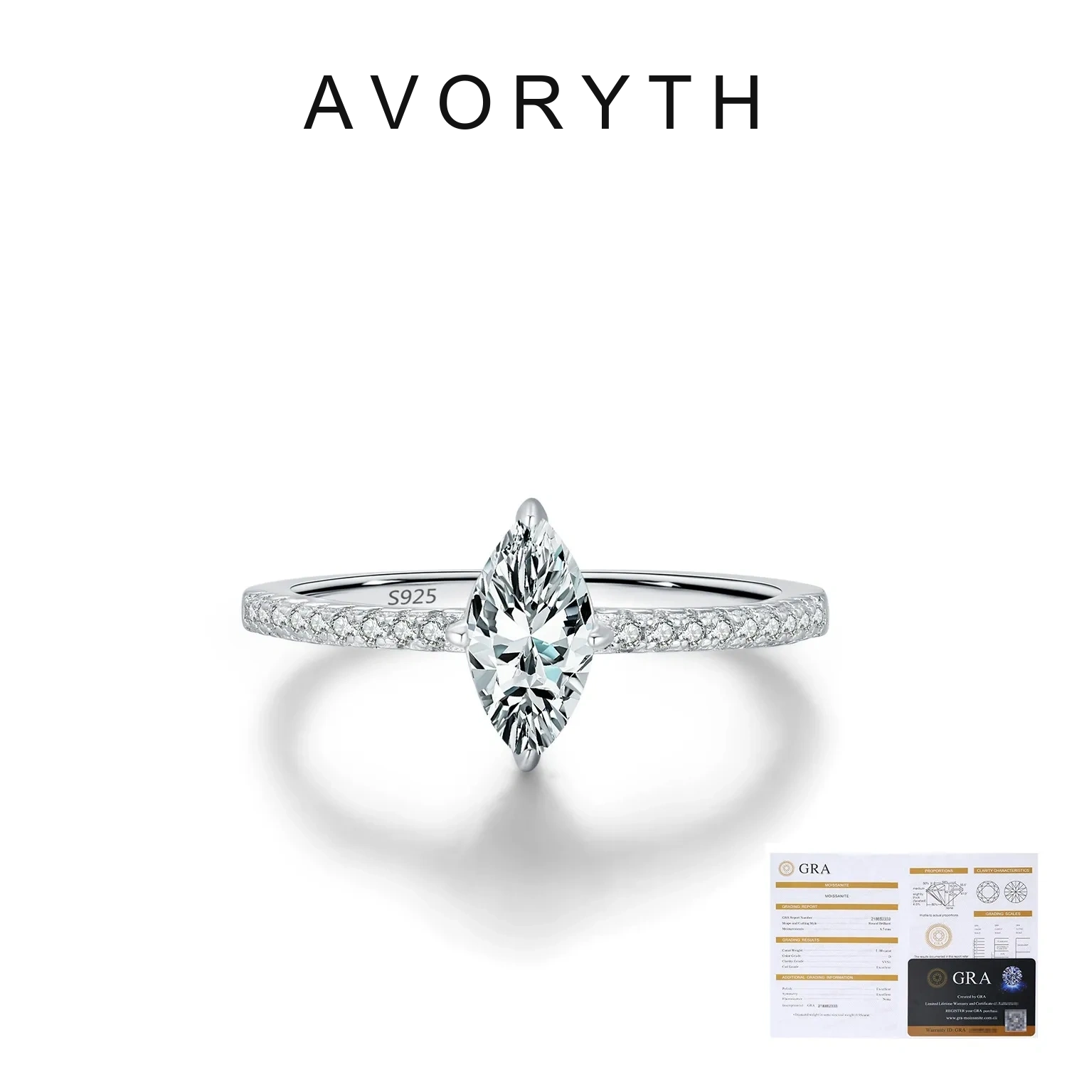 AVORYTH Evelisse Moissanite Ring product image 5