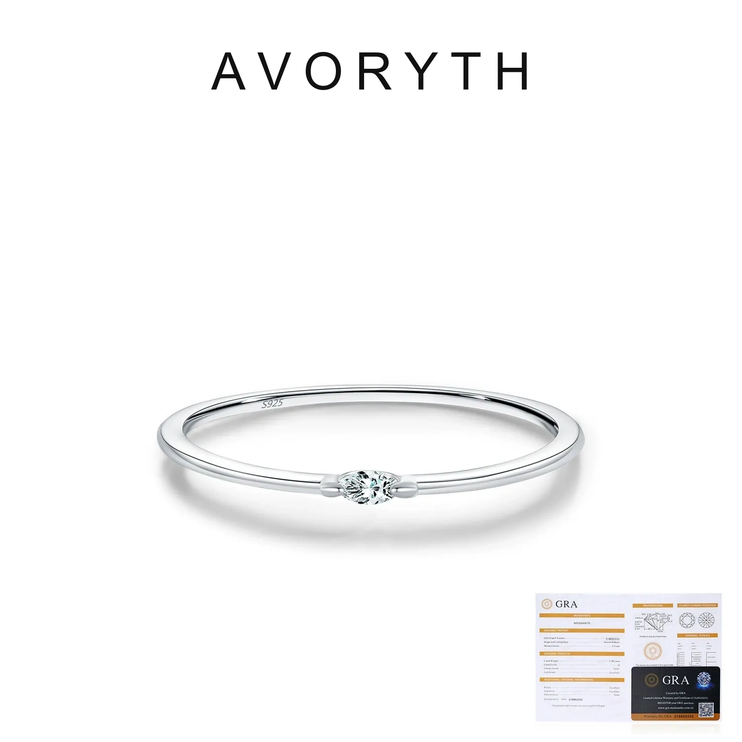 AVORYTH Lucienne Moissanite Ring product image 5