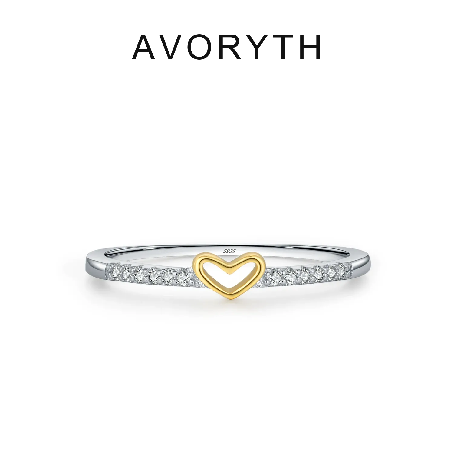 AVORYTH Elara Heart Moissanite Ring product image 6