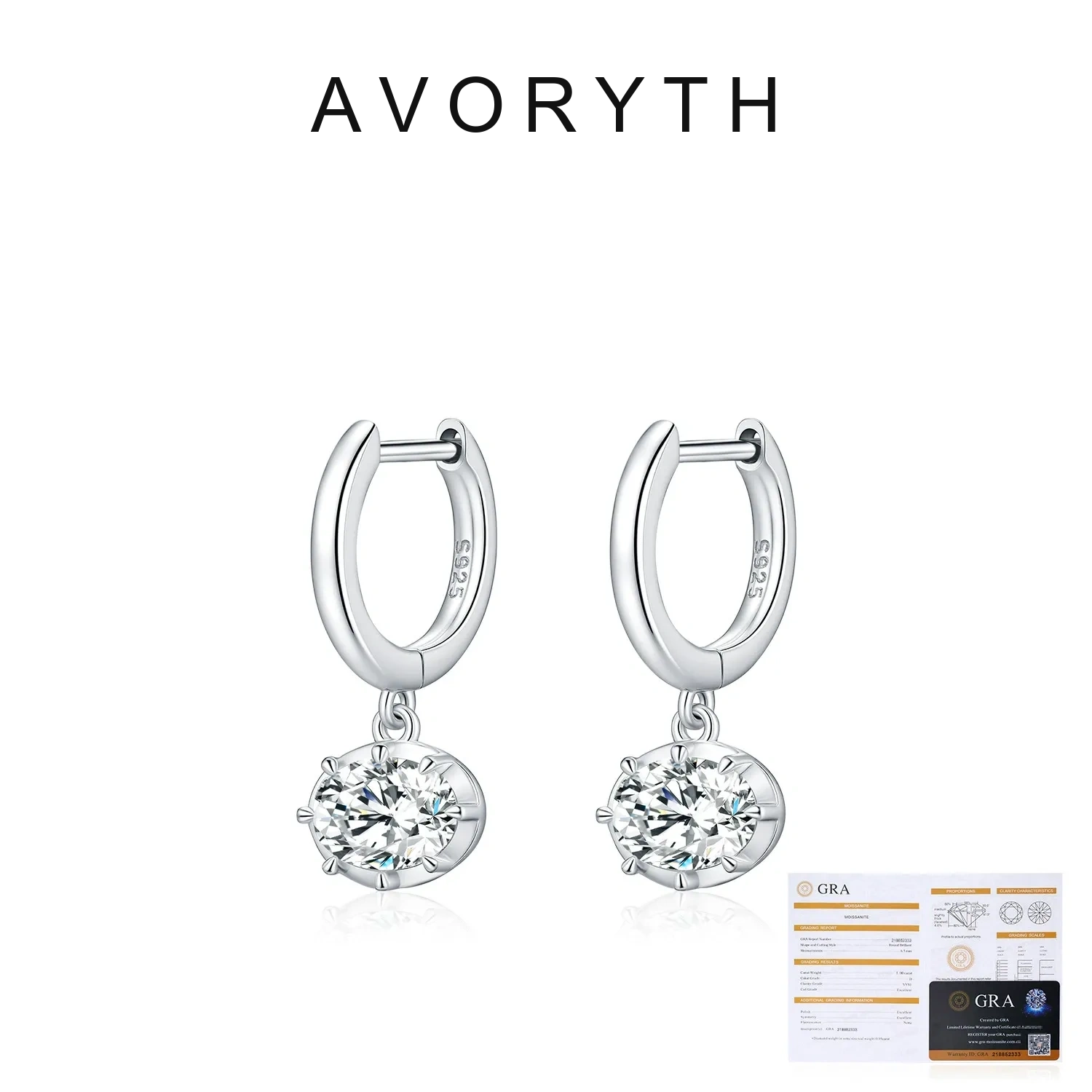 AVORYTH Aurelia Moissanite Earrings product image 5